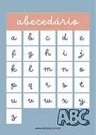 Alfabeto Montessori para imprimir Alfabeto Montessori para imprimir para Creche, Pré-Escola de Língua Portuguesa, Alfabeto, Material Montessori - Material e...