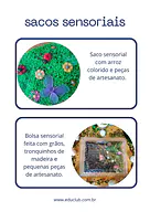 Sacos sensoriais para fazer Sacos sensoriais para fazer para Creche, Pré-Escola de Habilidades Perceptivas, Como fazer, Artes - Material educacional