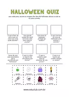 Brincadeira para Halloween: quiz assustador