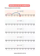 Atividade reta numérica 1º ano Atividade reta numérica 1º ano para 1º Ano de Operações básicas, Matemática - Material educacional