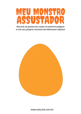 Atividade de artes para Dia das Bruxas Atividade de artes para Dia das Bruxas para Pré-Escola de Datas Comemorativas, Halloween, Crafts, Artes - Material educaci...