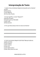 Texto sobre Abayomi com interpretação