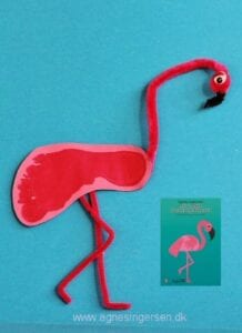 Flamingo - Arte com os pés