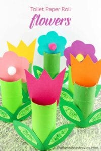 Coisas incríveis com rolo de papel higiênico - flores