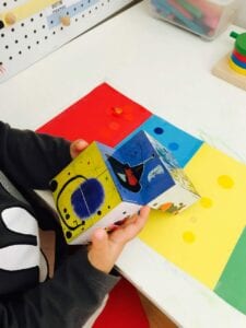 Cubo Mágico de Miró - Projeto de Artes