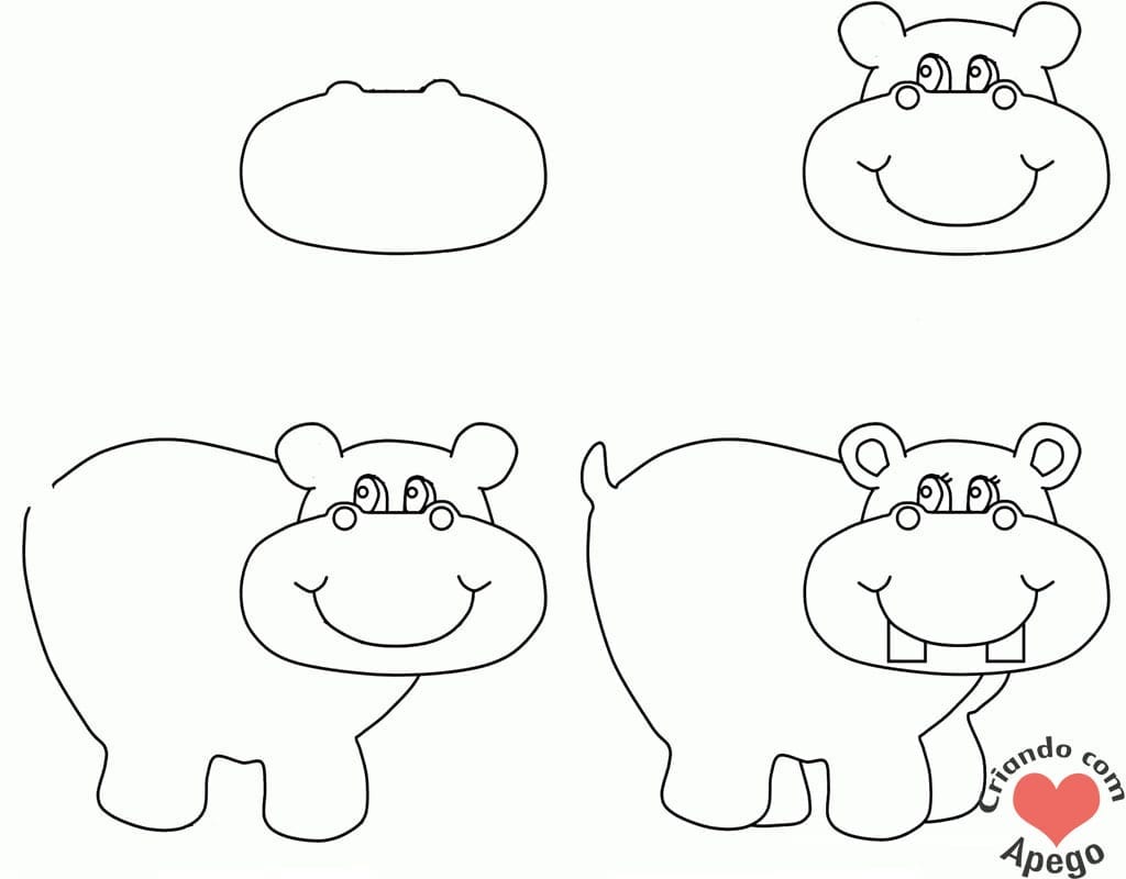 desenhos-para-desenhar-hipopotamo