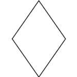 formas geometricas para imprimir losango