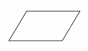 formas geometricas para imprimir paralelogramo