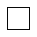 formas geometricas para imprimir quadrado