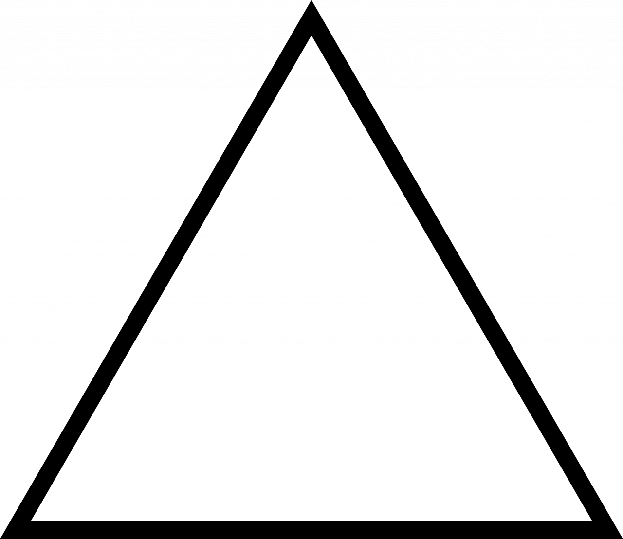 formas geometricas para imprimir triangulo