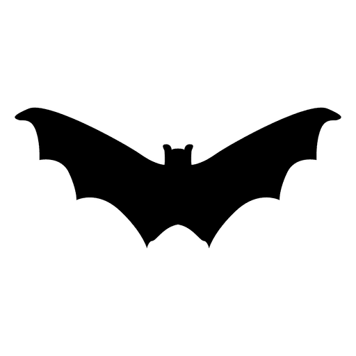 silhuetas de animais mamiferos para imprimir morcego