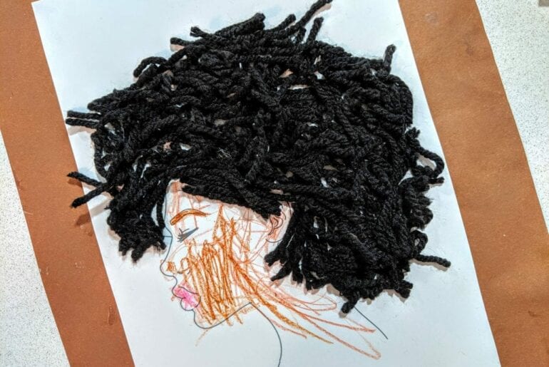 recriar cabelo afro com la