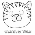 mascaras de carnaval para imprimir de gato bonito