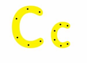 abecedario completo letra c