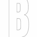 letras do alfabeto para copiar b