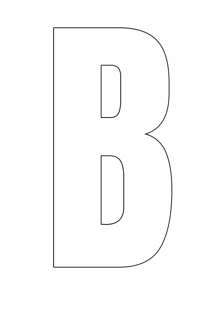 letras do alfabeto para copiar b