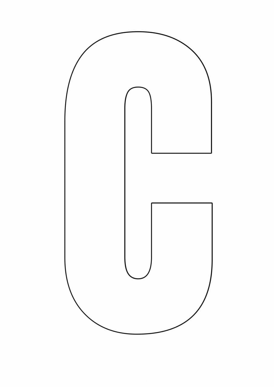 letras do alfabeto para copiar c