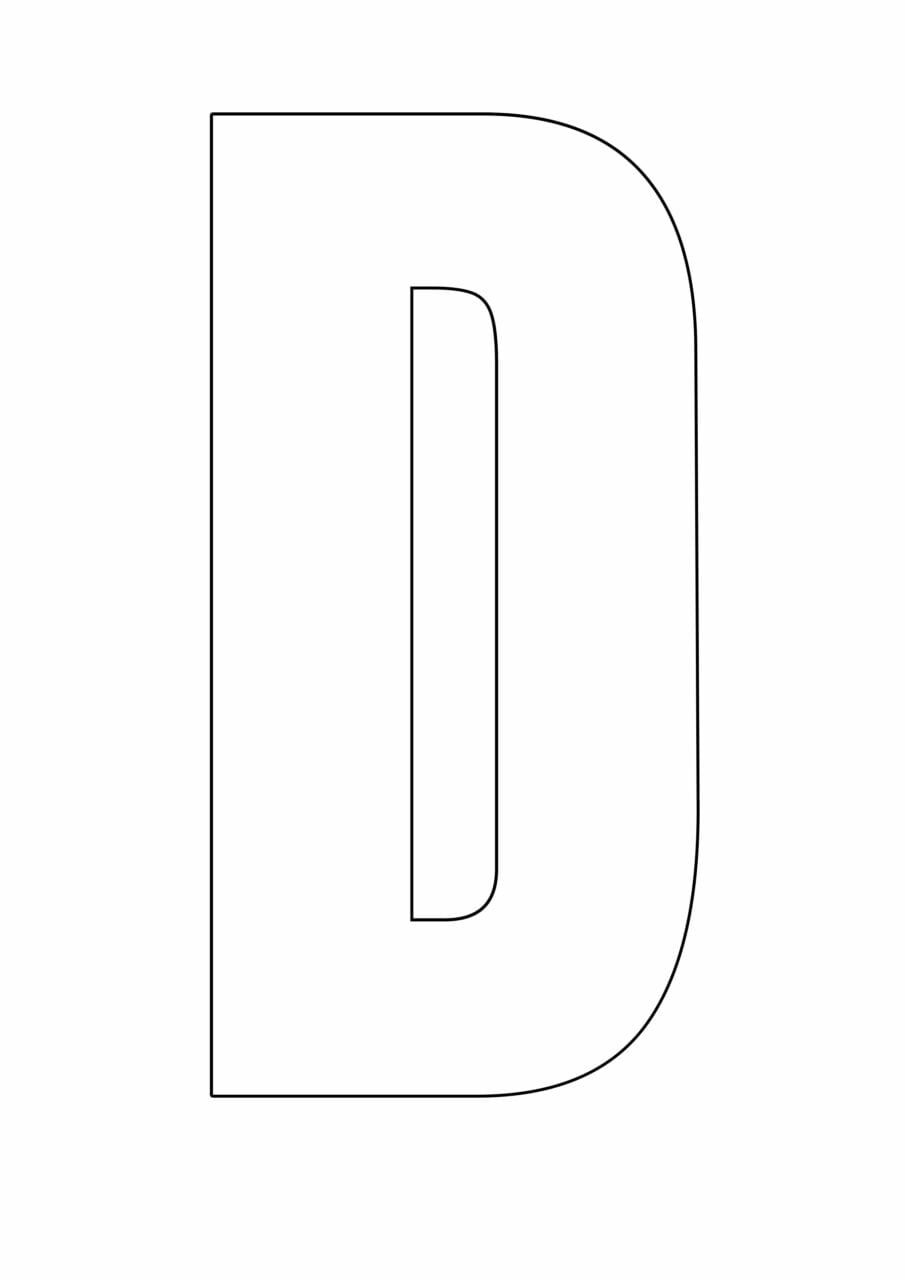 letras do alfabeto para copiar d