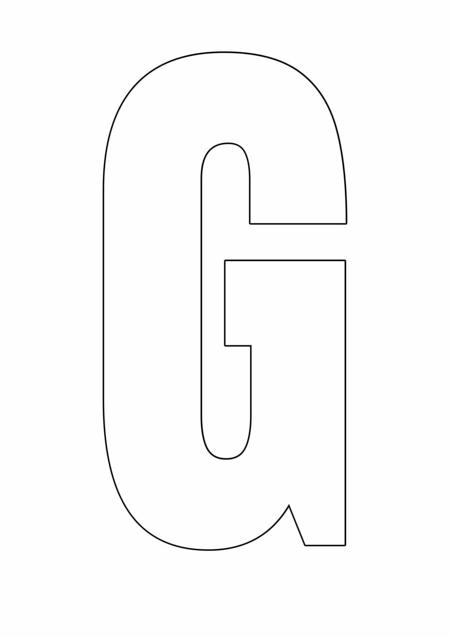 letras do alfabeto para copiar g