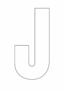 letras do alfabeto para copiar j