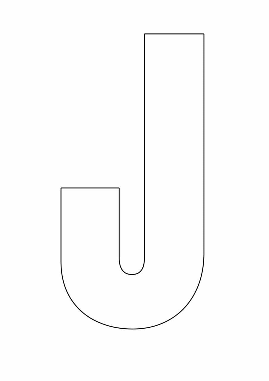 letras do alfabeto para copiar j