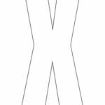 letras do alfabeto para copiar x