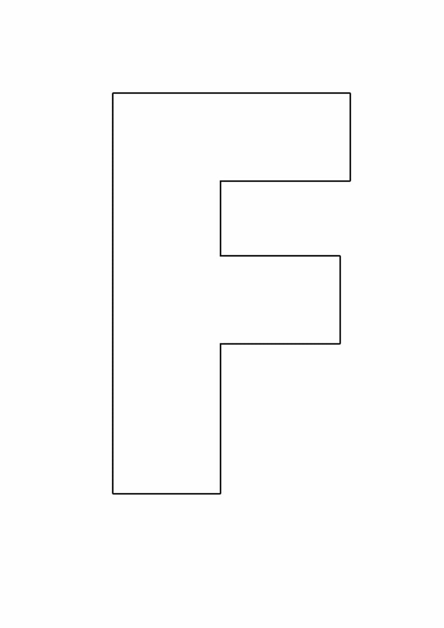letras grandes do alfabeto f