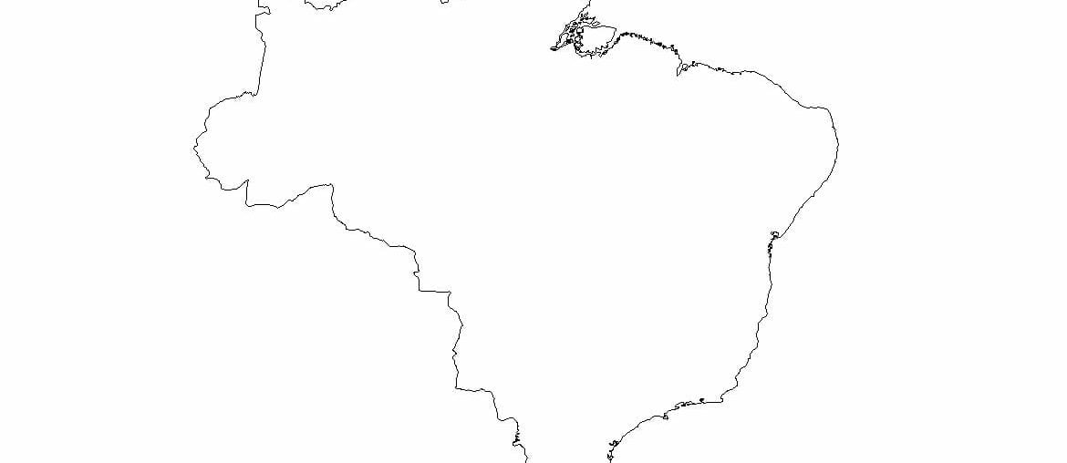 mapas do brasil para colorir