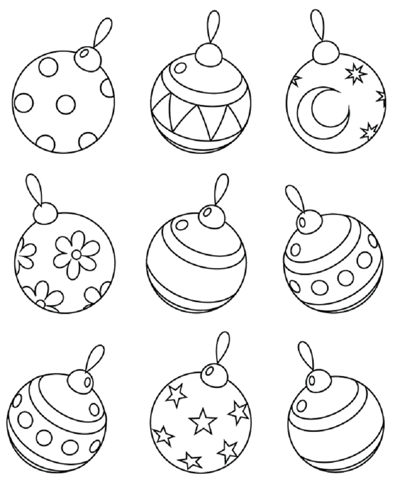Símbolos natalinos para colorir e seus significados