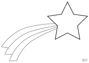 simbolos natalinos para colorir estrela