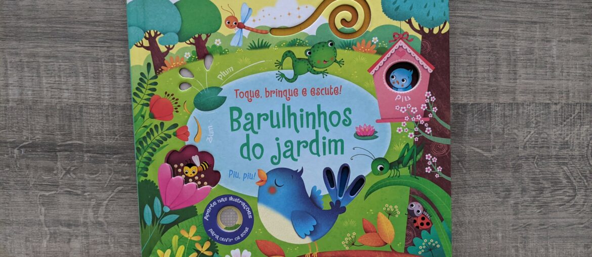 livros infantis sobre jardim